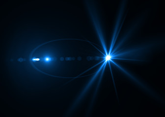 Modern lens flare red background streak rays (super high resolution)	
