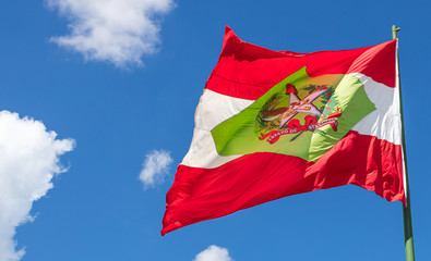 Bandeira de Santa Catarina - Brasil