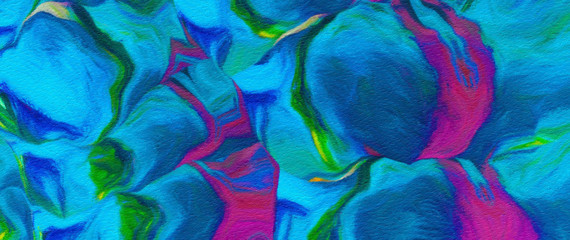 Design pattern artwork for decorate printable flyers, big banners, advertise production, web work, cards, invitations and creating beautiful wall art poster or canvas. Digital oil painting background.