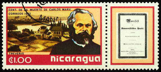 German philosopher and economist Karl Marx