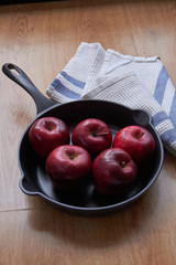 Skillet homemade apple pie