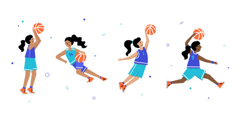 Basketball vector illustration
