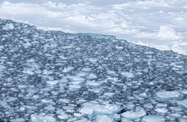 broken Icebergs in the Weddell Sea