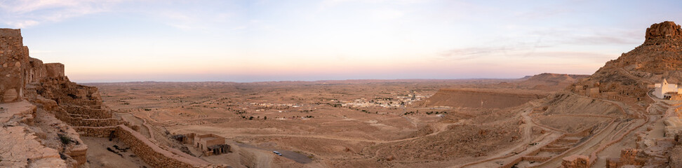 landscape in the desert