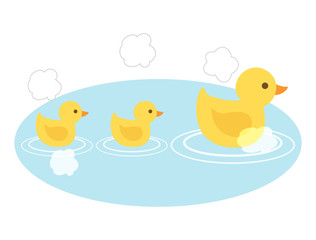 お風呂　風呂　ひよこ　あひる