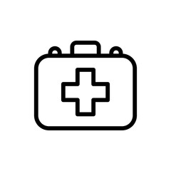 First aid kit Vector Icon
