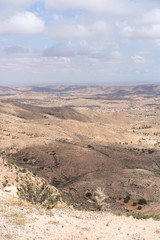 landscape of the mountains in the dahar