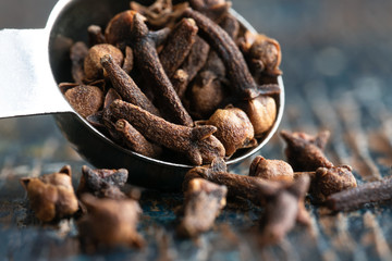 Whole Cloves in a Bowl