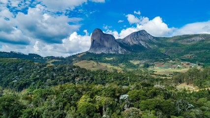 Pedra Azul district photographed in Vargem Alta, Espirito Santo. Southeast of Brazil. Atlantic Forest Biome. Picture made in 2018.
