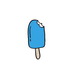 ice cream doodle icon