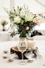 wedding table setting