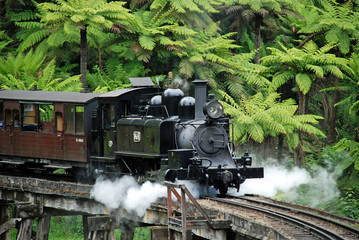 old steam locomotive
