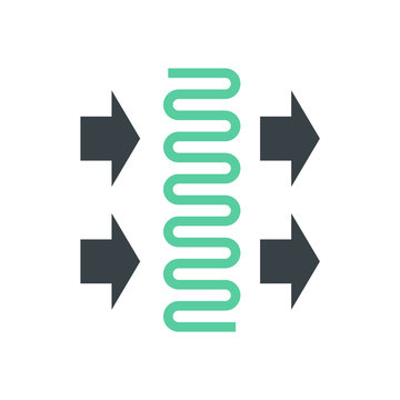 air condensor vector  icon
