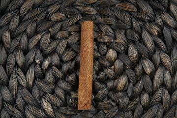 Organic Raw Brown Cinnamon stock photo