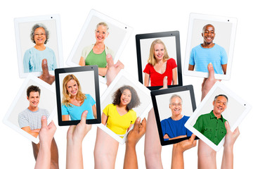 Obraz premium Network Communication