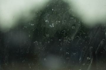 rain drops on the window