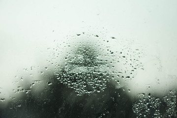 rain drops on window