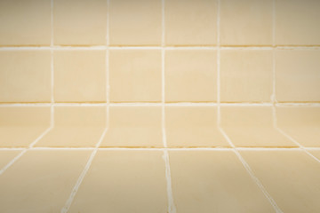 Yellow tiled background