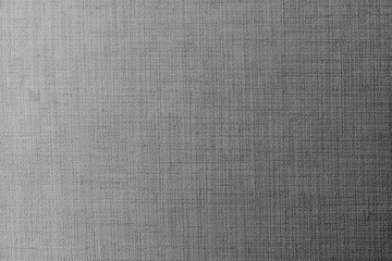 Weaved gray linen fabric