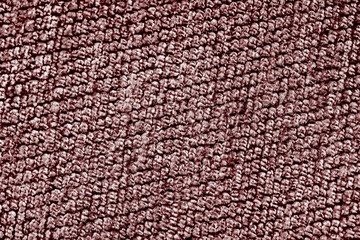 Woven red fabric background