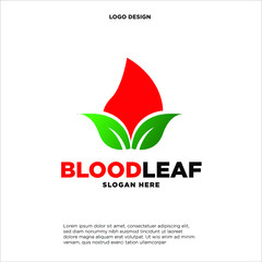 Obraz premium Blood Donor Logo designs template, Blood Donation Logo template vector