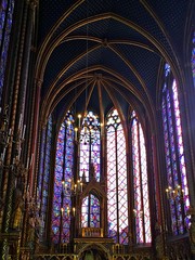 Obraz premium Sainte Chapelle, Paris, France - Octber 11, 2018