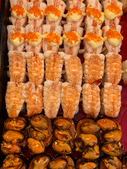 Photos of fried street food in Thailand Phuket