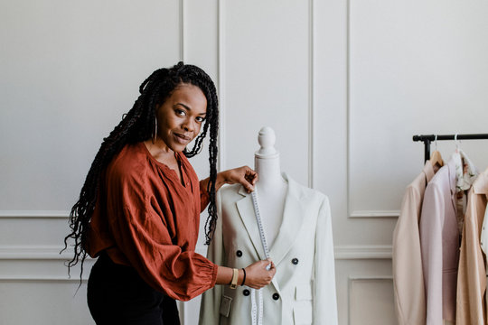 Worker In A Fashion Boutique