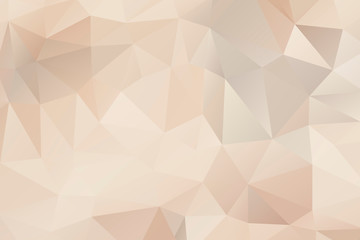 Beige polygon textured background