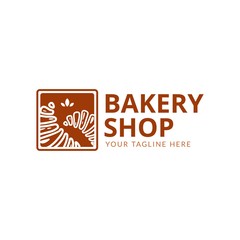 Simple Bakery and Pastry Logo Template
