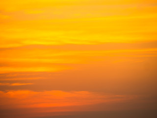 Obraz premium Dusk sky, Evening colorful sky dramatic and wonderful.