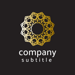 Fototapeta premium ornament logo