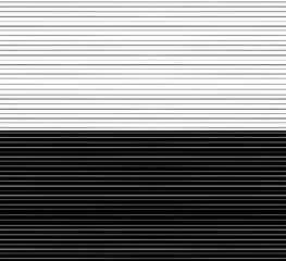 Fototapeta premium Doodle seamless horizontal lines Pattern. Black white simple texture. Abstract vector illustration for cover, clothes, fabric, textile and linens