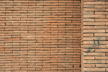 Background of old vintage brick wall