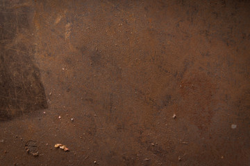 Rough worn rusty metal texture