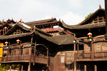 Fototapeta premium Scenery of furong town, hunan province, China