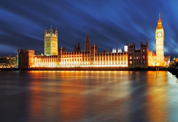 Houses of parliament - Big ben, england, UK