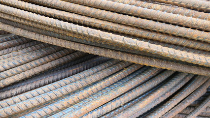 steel pipes background texture or wallpaper