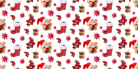 seamless pattern of christmas