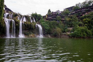 Furong waterfall, Xiangxi, China