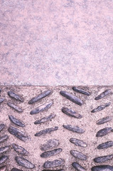 Stone floor halved textures, abstract background.