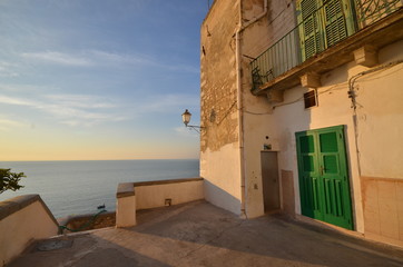 landscape in Vieste Italy