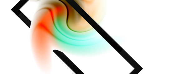 Abstract background, fluid mixing gradient liquid style colors composition. Vector Illustration For Wallpaper, Banner, Background, Card, Book Illustration, landing page