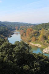 Obraz premium LE GARDON AU PONT DU GARD