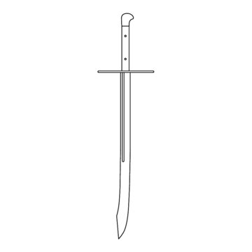 Sword messer great
