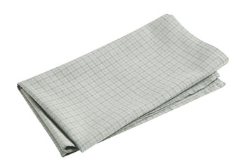 Cotton napkin isolated on white background