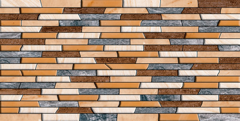 Sandstone bricks seamless of house wall and floor texture background