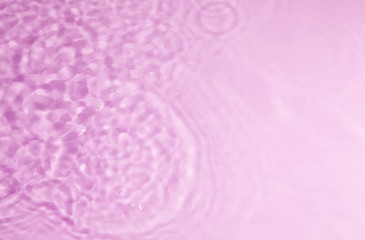 texture of splashing clean water on pastel background