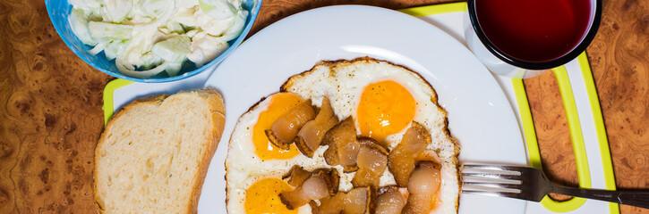 eggs and lard