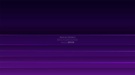 Metallic chrome silver violet purple elegant realistic geometric abstract modern frame vector background